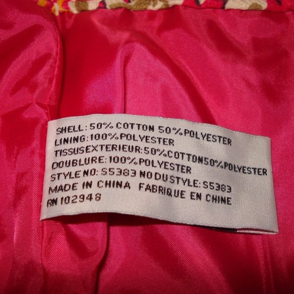 TULLE Mini Skirt Pleats Marble Fall Floral Garden Quilted Material Womens L NEW - Picture 6 of 7